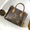 Louis Vuitton Onthego Pm Monogram Canvas – Women – Handbags Onthego Pm M46373 25cm/ 9.8in, Designer Handbags, Womens Purse, luxury bags