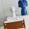 Louis Vuitton On My Side Pm 25Cm Brown, Designer Handbags, Womens Purse, luxury bags