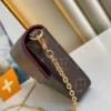 Louis Vuitton Flicie Pochette Lv Monogram Chain Bag Monogram 61276 21cm/8.3in, Designer Handbags, Womens Purse, luxury bags