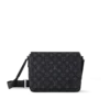 Louis Vuitton District Pm Bag Monogram Black 26Cm M46255, Designer Handbags, luxury bags
