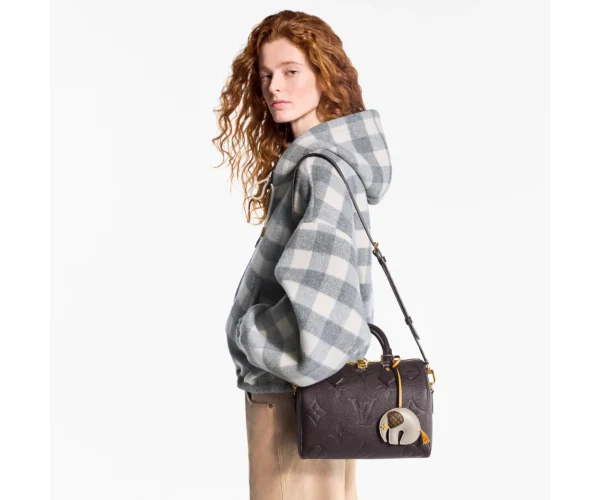 10001-5-1-67f2a07cb5dd.webp Louis Vuitton Speedy Bandoulire 25 Bag ‘Chocolate’ 25cm M14043, Designer Handbags, Womens Purse, luxury bags