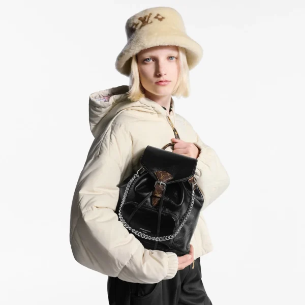 Louis Vuitton Montsouris Vibe Pm M12587, Designer Handbags, Womens Purse, luxury bags
