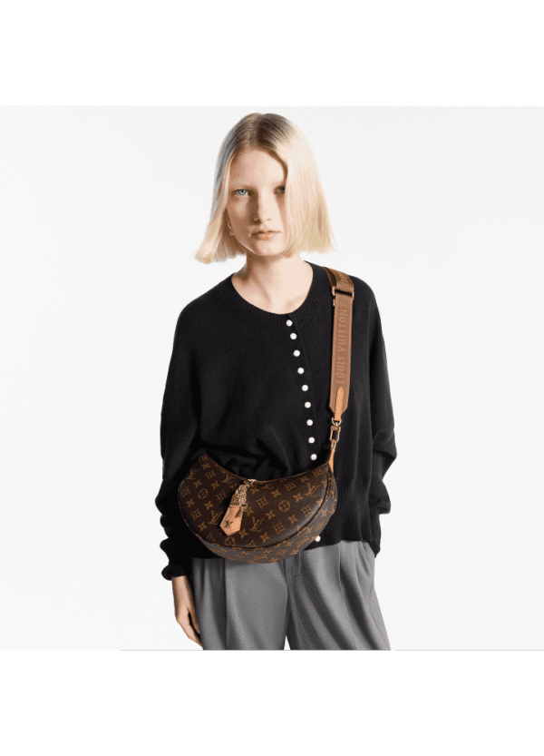 Louis Vuitton Looping Bag Monogram Canvas M12939 Brown 28cm/ 11in, Designer Handbags, Womens Purse, luxury bags
