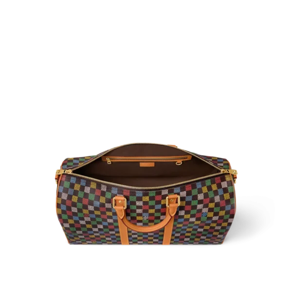 10003-148-185e6a565db9.webp Louis Vuitton Keepall Bandoulire 50 Damier Ebene Canvas – Men Bags 50cm N00170, Designer Handbags, luxury bags