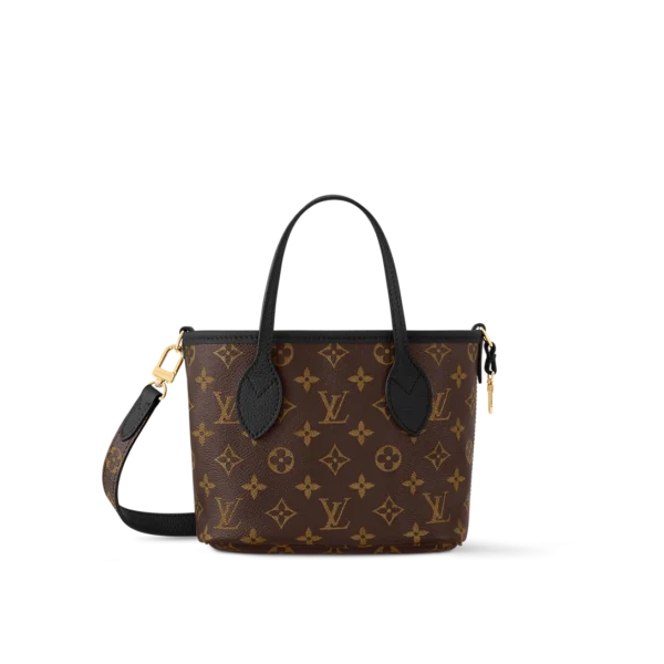10004-1-3-df21f6e21c57.webp Louis Vuitton Neverfull Bandoulire Inside Out BB Black 26.5cm M12099, Designer Handbags, Womens Purse, luxury bags