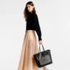 Louis Vuitton New Reversible Neverfull Inside Out Mm Black Cowhide 31cm M11946, Designer Handbags, Womens Purse, luxury bags