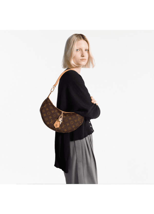 Louis Vuitton Looping Bag Monogram Canvas M12939 Brown 28cm/ 11in, Designer Handbags, Womens Purse, luxury bags