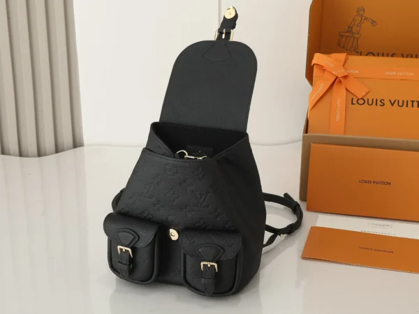 Louis Vuitton Backup Monogram Empreinte Leather – Women – Handbags Black, Designer Handbags, Womens Purse, luxury bags