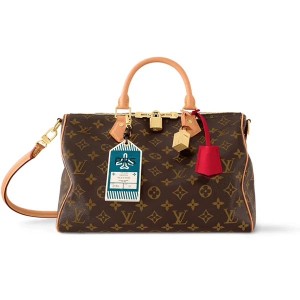 Louis Vuitton Speedy Soft 30 Crafty Brown 30Cm M11945, Designer Handbags, Womens Purse, luxury bags