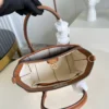 Louis Vuitton On My Side Pm 25Cm Brown, Designer Handbags, Womens Purse, luxury bags
