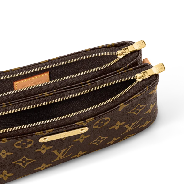 Louis Vuitton Liv Pochette Monogram Canvas Handbags M83008 24.5cm/ 9.6in, Designer Handbags, Womens Purse, luxury bags