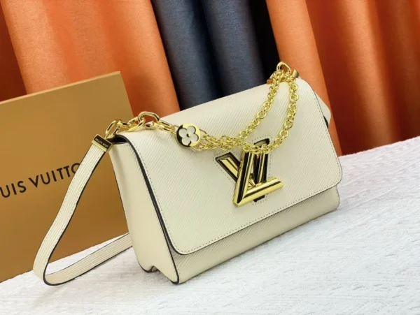 1cc7c136-fef921ef5fdb.webp Louis Vuitton Twist Pm White 23Cm M59761, Designer Handbags, Womens Purse, luxury bags