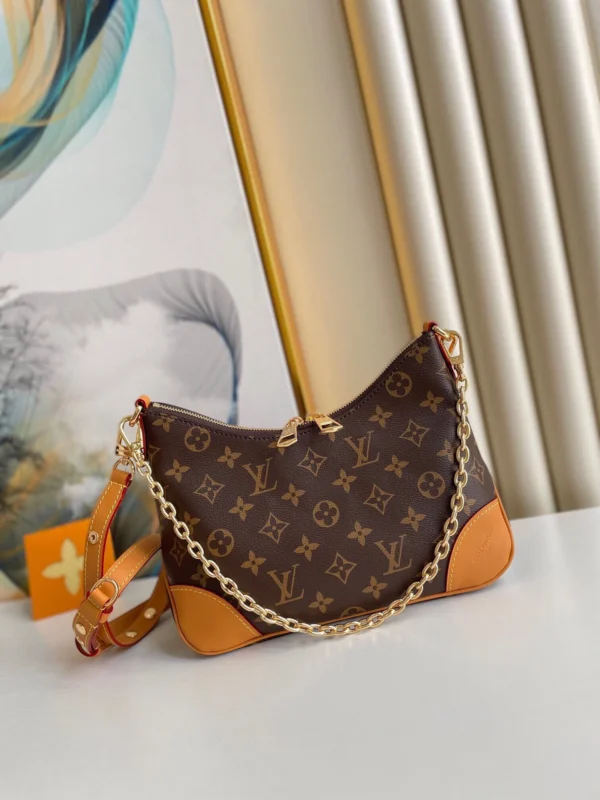 2236faacbd744e29b1842d471c44b82f-19df24ecbe7c.webp Louis Vuitton Lv Boulogne Monogram Canvas Beige M45832 29cm/ 11.8in, Designer Handbags, Womens Purse, luxury bags