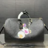 233-3-55860c0d241f.webp Louis Vuitton X Takashi Murakami Keepall Black 45Cm, Designer Handbags, Womens Purse, luxury bags