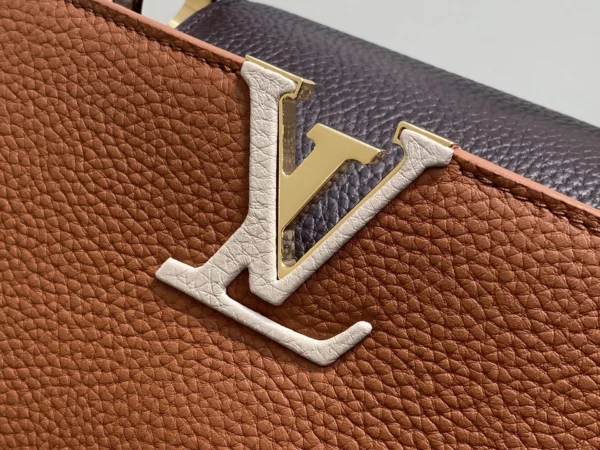 Louis Vuitton Capucines MM M14176 Brown 31.5cm/ 12.2in, Designer Handbags, Womens Purse, luxury bags