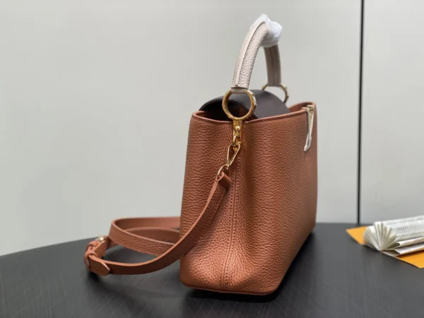 Louis Vuitton Capucines MM M14176 Brown 31.5cm/ 12.2in, Designer Handbags, Womens Purse, luxury bags