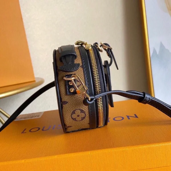 Louis Vuitton Mini Boite Chapeau Monogram Reverse – Women – Small Leather Goods 13cm, Designer Handbags, Womens Purse, luxury bags