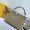 Louis Vuitton Capucines Mm Grey 31Cm M42253, Designer Handbags, Womens Purse, luxury bags