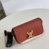 Louis Vuitton Lockme Tender 19Cm Chataigne Brown, Designer Handbags, Womens Purse, luxury bags