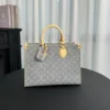 374e3f15-fdeeb57030fc.webp Louis Vuitton OnTheGo MM Bag ‘Washed Grey M13189 32cm/ 12.6in, Designer Handbags, Womens Purse, luxury bags