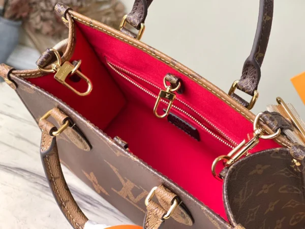 Louis Vuitton Onthego Vuitton 25 M46373, Designer Handbags, Womens Purse, luxury bags