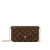 Louis Vuitton Flicie Pochette Lv Monogram Chain Bag Monogram 61276 21cm/8.3in, Designer Handbags, Womens Purse, luxury bags