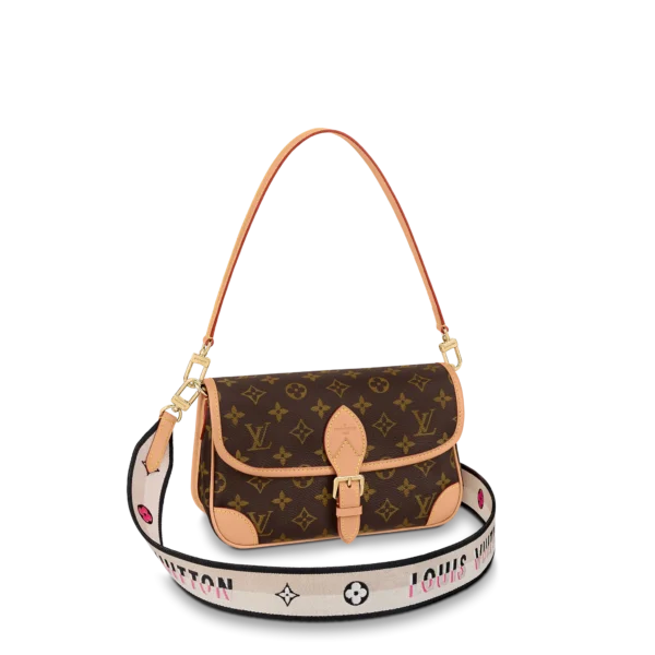 44-0d7a4795baa2.webp Louis Vuitton Diane Black 24cm/9.4in, Designer Handbags, Womens Purse, luxury bags