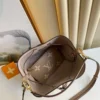 Louis Vuitton Nono Mm Bicolor Monogram Empreinte Leather Women Handbags Dove/Cream 26cm/ 10.2in, Designer Handbags, Womens Purse, luxury bags