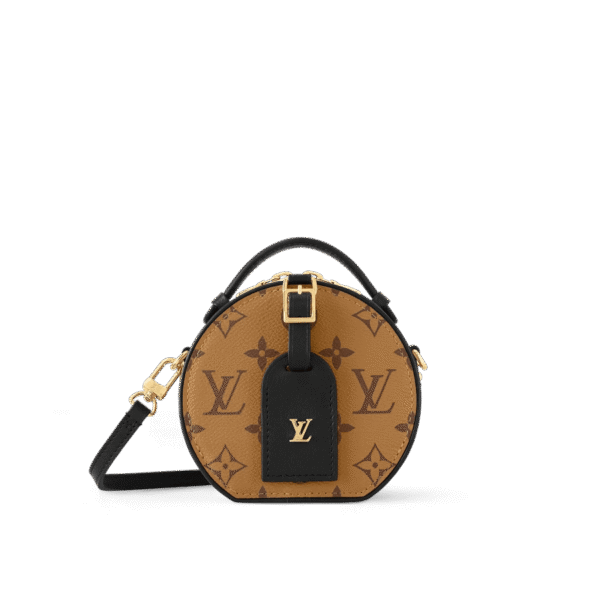 Louis Vuitton Mini Boite Chapeau Monogram Reverse – Women – Small Leather Goods 13cm, Designer Handbags, Womens Purse, luxury bags