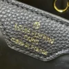 Louis Vuitton Capucines Mm Black 27Cm M59466, Designer Handbags, Womens Purse, luxury bags