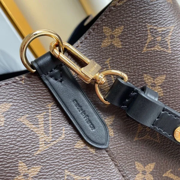 Louis Vuitton Luxury Monogram Canvas And Leather Handbag Neonoe Black M44020, Designer Handbags, Womens Purse, luxury bags