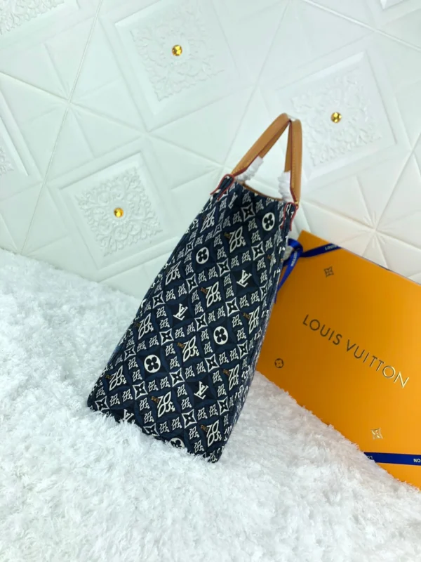 59e8343b-e3e0ff38850f.webp Louis Vuitton Onthego Mm Limited 1854 Denim Onthego Tote Medium Handbag 35cm, Designer Handbags, Womens Purse, luxury bags