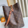 Louis Vuitton Luxury Monogram Canvas And Leather Handbag Neonoe Caramel, Designer Handbags, Womens Purse, luxury bags