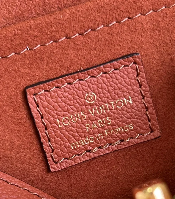 Louis Vuitton Lockme Tender 19Cm Chataigne Brown, Designer Handbags, Womens Purse, luxury bags