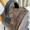 Louis Vuitton Palm Springs Backpack Mini Monogram Canvas 17cm/6.7in, Designer Handbags, Womens Purse, luxury bags