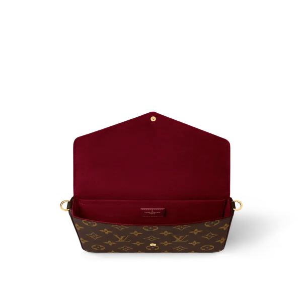 Louis Vuitton Flicie Pochette Lv Monogram Chain Bag Monogram 61276 21cm/8.3in, Designer Handbags, Womens Purse, luxury bags