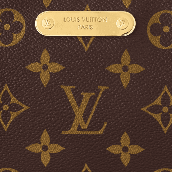 Louis Vuitton Liv Pochette Monogram Canvas Handbags M83008 24.5cm/ 9.6in, Designer Handbags, Womens Purse, luxury bags