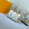 674a1d50-1fc8-40ab-b364-1337f52959eb-bc93f9f0c5f8.webp Louis Vuitton Speedy Bandoulire Damier Canvas Pistachio 20Cm N40515, Designer Handbags, Womens Purse, luxury bags