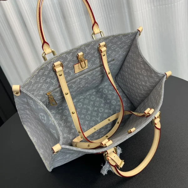 68869e20-c3d2fd1a0972.webp Louis Vuitton OnTheGo MM Bag ‘Washed Grey M13189 32cm/ 12.6in, Designer Handbags, Womens Purse, luxury bags