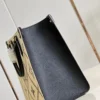 6bee06e2-1b45a4b2bec3.webp Louis Vuitton Onthego MM Tote Monogram Cream Beige Black 35cm, Designer Handbags, Womens Purse, luxury bags
