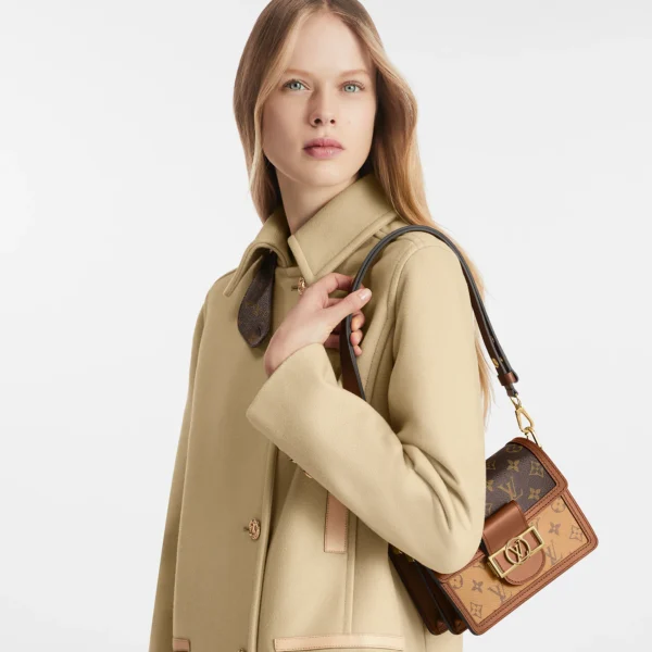 Louis Vuitton Mini Dauphine Other Monogram Canvas Women 20Cm M45959, Designer Handbags, Womens Purse, luxury bags