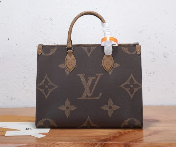 73dcbb584d60768f7002508e831addfe-3e9fca6ab7a8.webp Louis Vuitton On The Go MM Monogram Medium Tote Bag Brown M45321 35cm, Designer Handbags, Womens Purse, luxury bags
