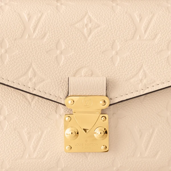 Louis Vuitton Pochette Mtis East West Monogram Empreinte Leather – Women – Handbags Cream, Designer Handbags, Womens Purse, luxury bags