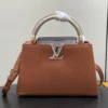 Louis Vuitton Capucines MM M14176 Brown 31.5cm/ 12.2in, Designer Handbags, Womens Purse, luxury bags
