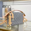 814b430c-6b55fec436b4.webp Louis Vuitton Grey Monogram Denim Side Trunk MM M13285 23.5cm/ 9.3in, Designer Handbags, Womens Purse, luxury bags