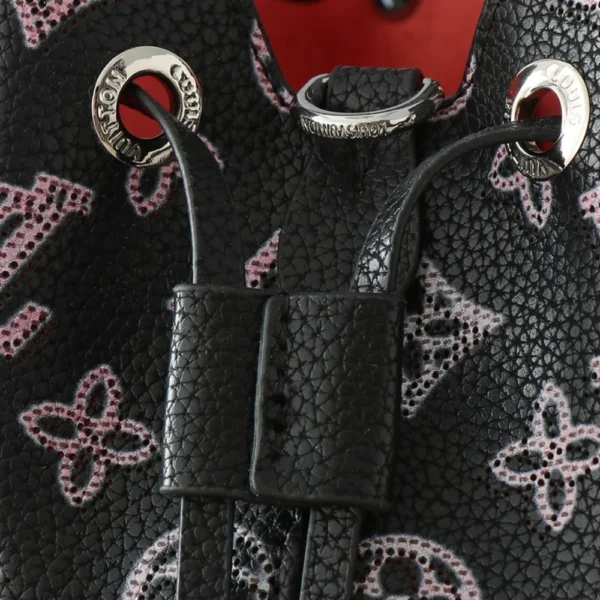 Louis Vuitton Bella Black /Amp Pink 22Cm, Designer Handbags, Womens Purse, luxury bags