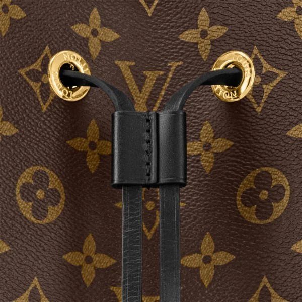 Louis Vuitton Luxury Monogram Canvas And Leather Handbag Neonoe Black M44020, Designer Handbags, Womens Purse, luxury bags