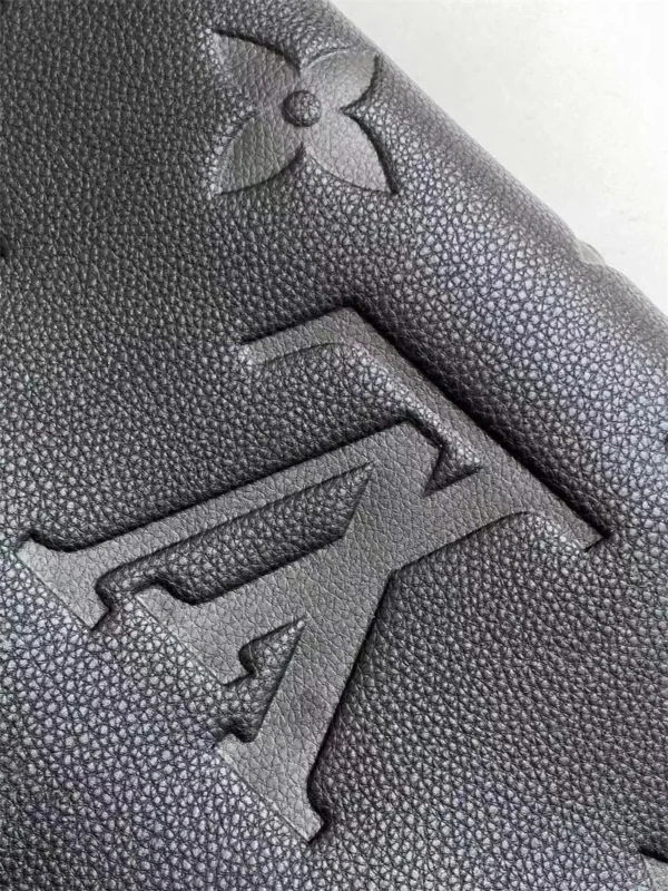Louis Vuitton Onthego PM Monogram Empreinte Handbag Black 25cm M45653, Designer Handbags, Womens Purse, luxury bags