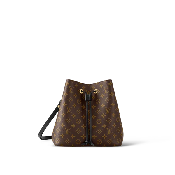 Louis Vuitton Luxury Monogram Canvas And Leather Handbag Neonoe Black M44020, Designer Handbags, Womens Purse, luxury bags