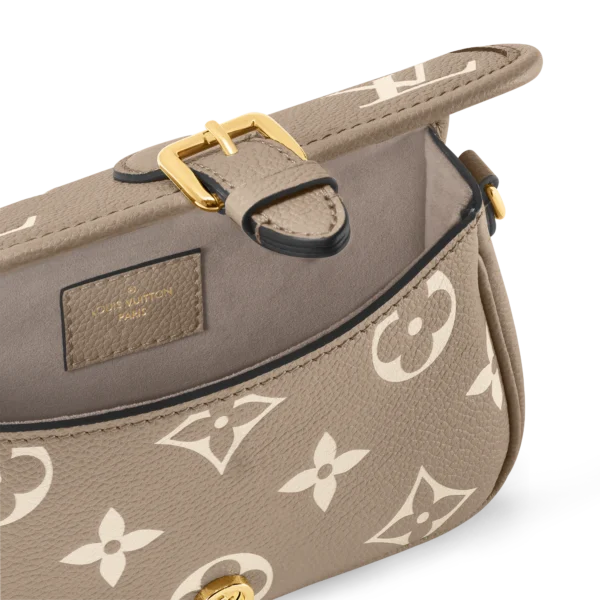 9363442A-E34E-38D8-0261-7DD45B40C6B4-9d5224fdea5f.webp Louis Vuitton Nano Diane – Bicolor Monogram Empreinte Leather M83300 19cm/ 7.5in, Designer Handbags, Womens Purse, luxury bags